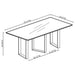 Desden Dining Table - Orbit Furniture (Richmond,BC)