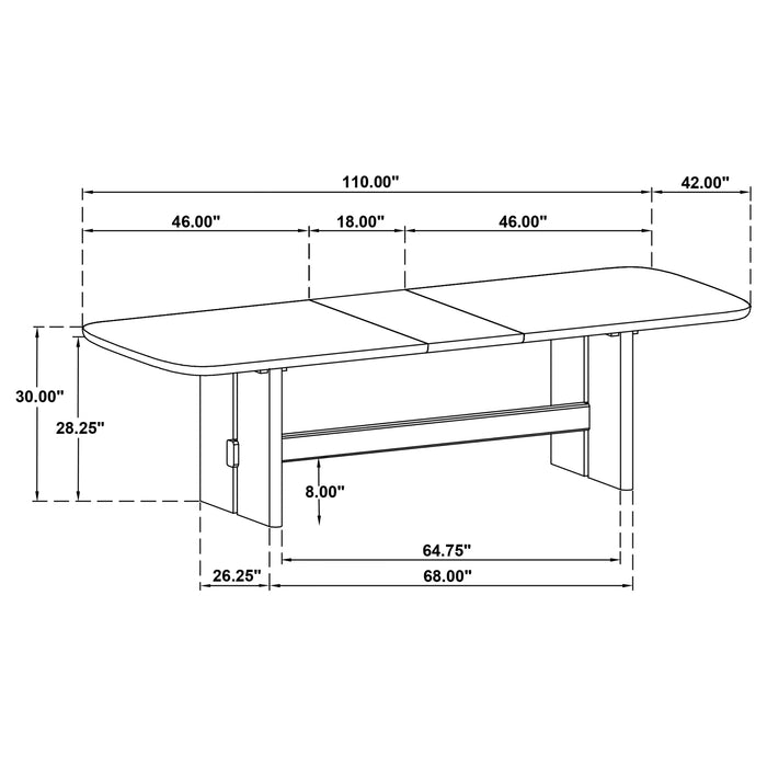 Kailani 10 Pc Dining Set - Orbit Furniture (Richmond,BC)