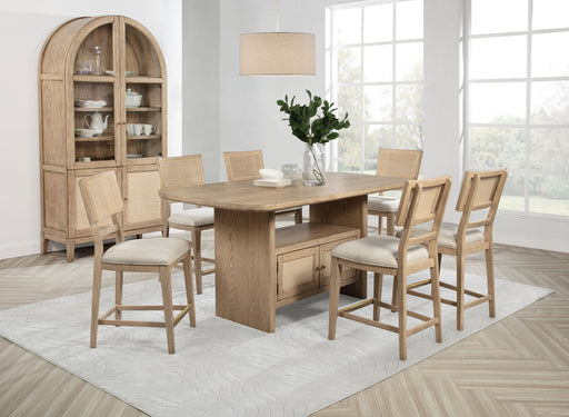 Kailani 8 Pc Counter Height Dining Set - Orbit Furniture (Richmond,BC)
