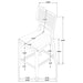 Kailani 8 Pc Counter Height Dining Set - Orbit Furniture (Richmond,BC)