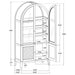 Kailani 8 Pc Counter Height Dining Set - Orbit Furniture (Richmond,BC)