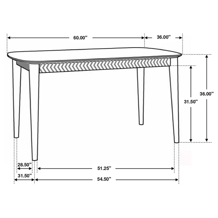 Partridge 7 Pc Counter Height Dining Set - Orbit Furniture (Richmond,BC)