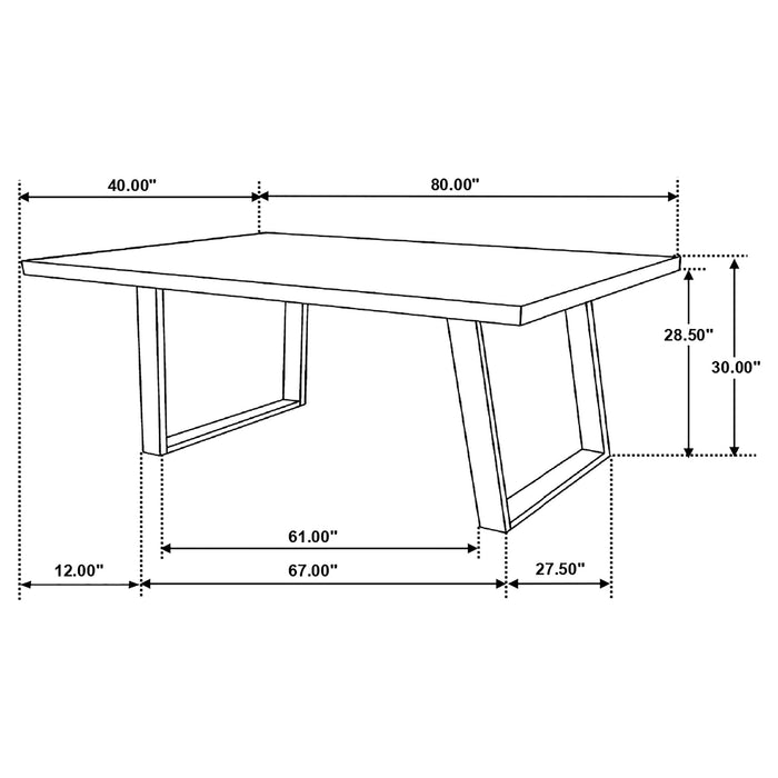 Misty Dining Sets - Orbit Furniture (Richmond,BC)