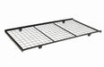 Eden Twin Trundle Bed with Rollers Black - Orbit Furniture (Richmond,BC)