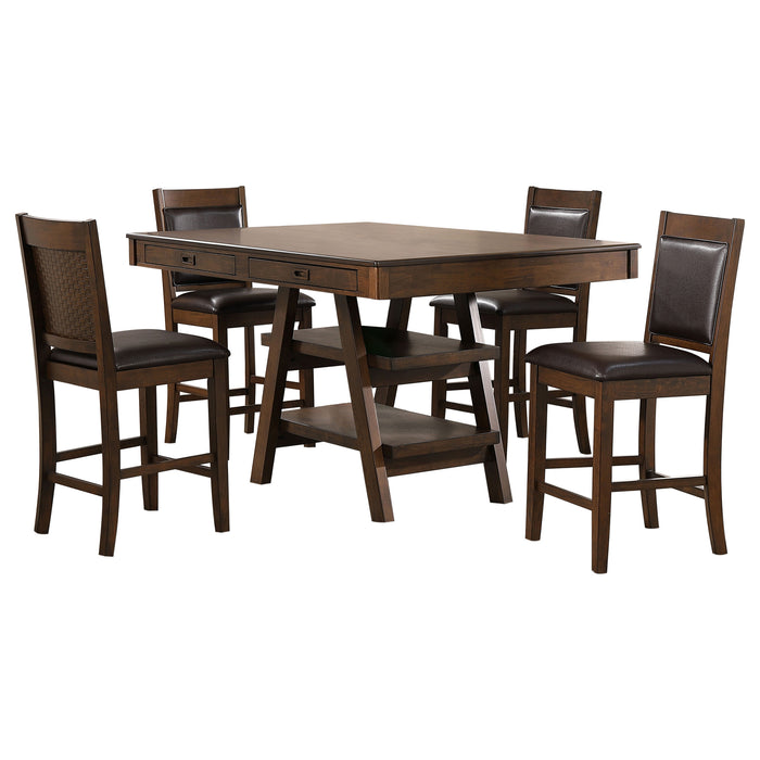 Dewey 5 Pc Counter Height Dining Sets - Orbit Furniture (Richmond,BC)