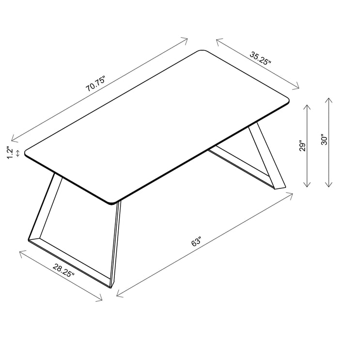 Smith 5 Pc Dining Set - Orbit Furniture (Richmond,BC)