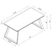 Smith 5 Pc Dining Set - Orbit Furniture (Richmond,BC)