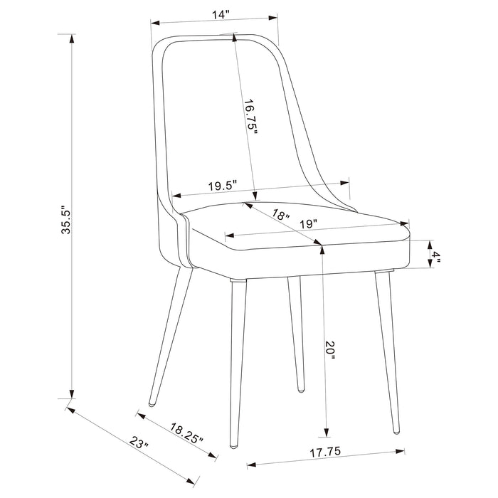 Smith 5 Pc Dining Set - Orbit Furniture (Richmond,BC)