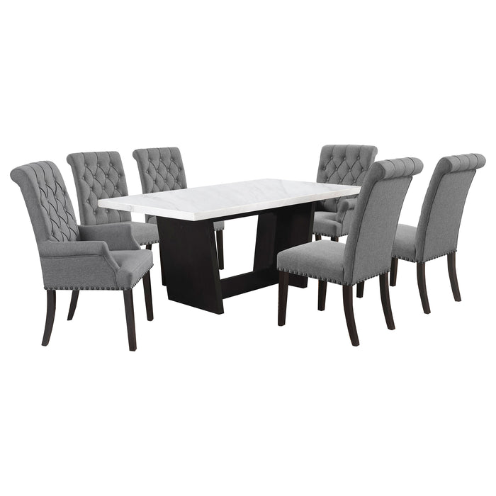 Sherry 7 Pc Dining Set - Orbit Furniture (Richmond,BC)