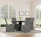 Florence Dining Tables Black - Orbit Furniture (Richmond,BC)