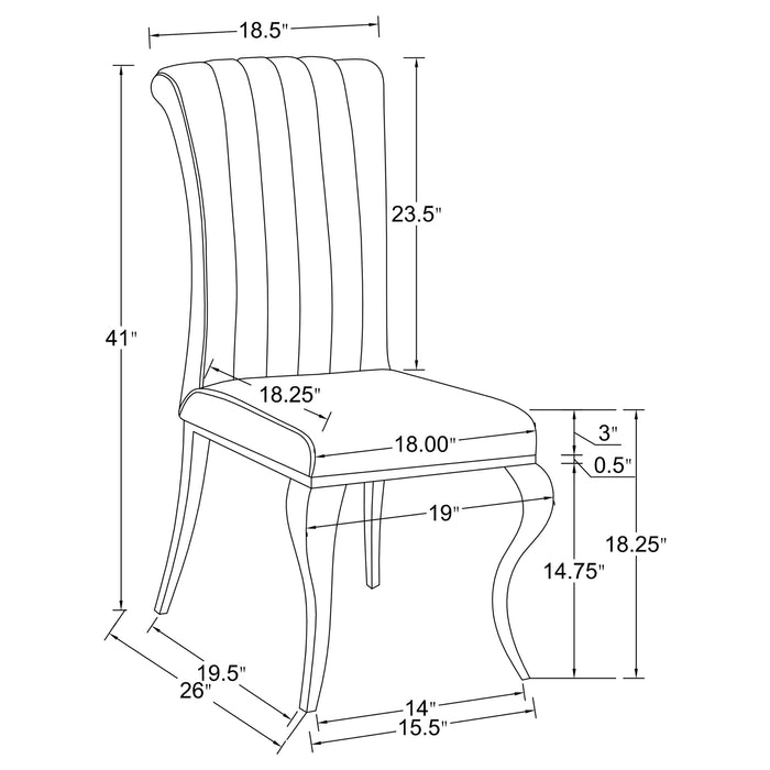 Quinn 5 Pc Dining Sets - Orbit Furniture (Richmond,BC)