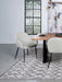 Emma Upholstered Dining Arm Chair (Set of 2) - Orbit Furniture (Richmond,BC)