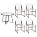 Jillian 5 Pc Dining Set - Orbit Furniture (Richmond,BC)