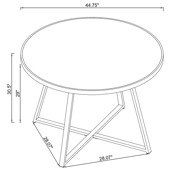 Jillian 5 Pc Dining Set - Orbit Furniture (Richmond,BC)
