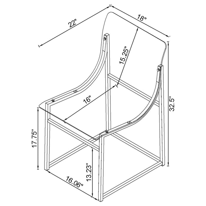 Jillian 5 Pc Dining Set - Orbit Furniture (Richmond,BC)