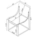 Jillian 5 Pc Dining Set - Orbit Furniture (Richmond,BC)