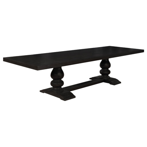 Phelps Rectangular Dining Table Antique Noir - Orbit Furniture (Richmond,BC)