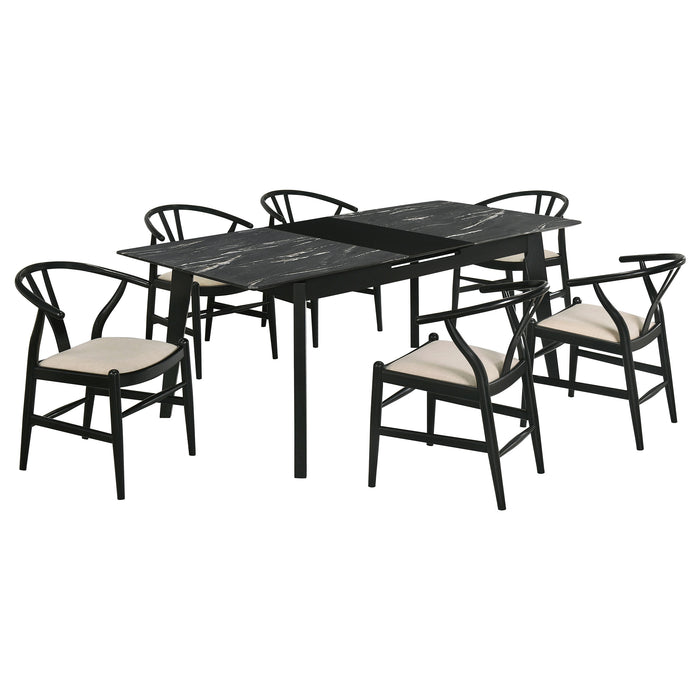 Crestmont 7 Pc Dining Set - Orbit Furniture (Richmond,BC)