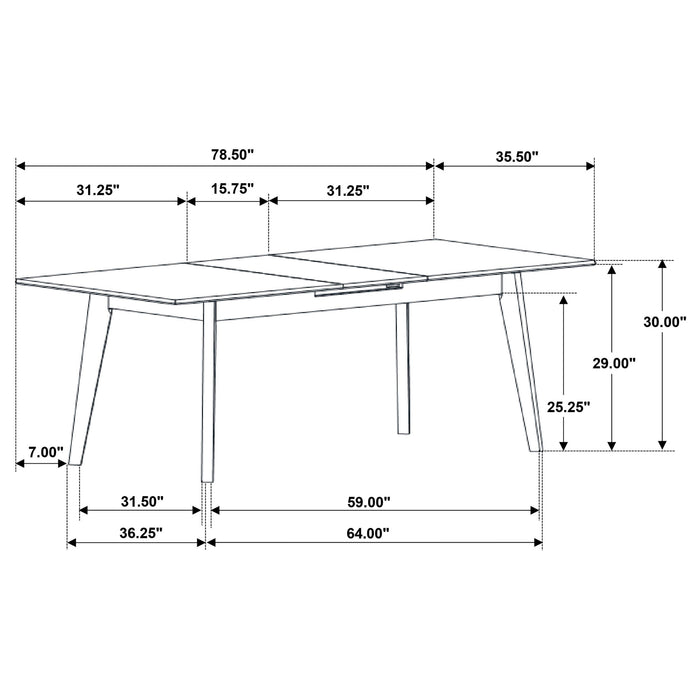 Crestmont 7 Pc Dining Set - Orbit Furniture (Richmond,BC)