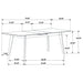 Crestmont Dining Table - Orbit Furniture (Richmond,BC)