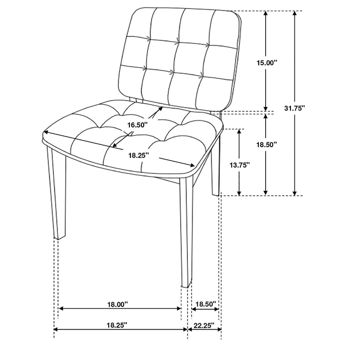 Paxton 5 Pc Dining Sets - Orbit Furniture (Richmond,BC)
