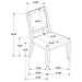 Trofello 5 Pc Dining Set - Orbit Furniture (Richmond,BC)