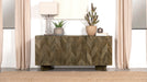 Tyler 3-door Dining Sideboard Server Mango Brown - Orbit Furniture (Richmond,BC)