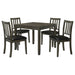 Parkwood 5 Pc Dining Set - Orbit Furniture (Richmond,BC)