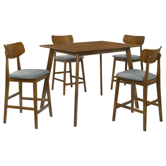 Robbie 5 Pc Counter Height Dining Set - Orbit Furniture (Richmond,BC)