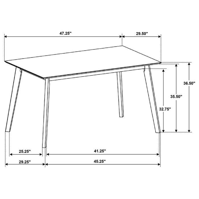 Robbie 5 Pc Counter Height Dining Set - Orbit Furniture (Richmond,BC)