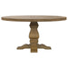 Florence 5-piece Round Dining Table Set Rustic Honey - Orbit Furniture (Richmond,BC)