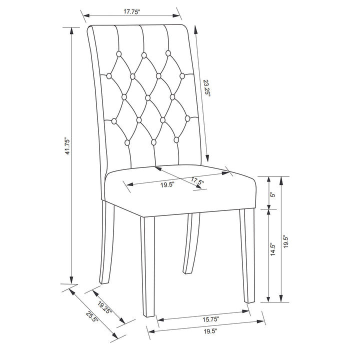 Florence 7 Pc Dining Set - Orbit Furniture (Richmond,BC)