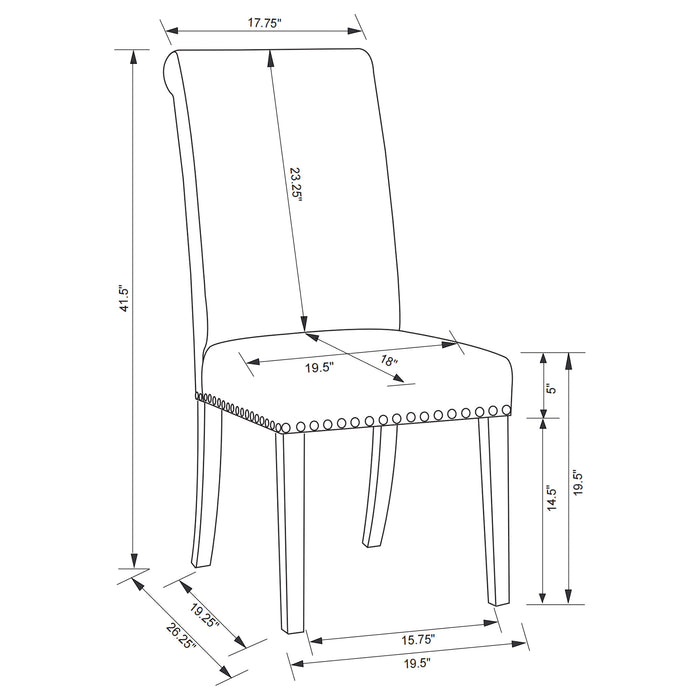 Florence 7 Pc Dining Set - Orbit Furniture (Richmond,BC)