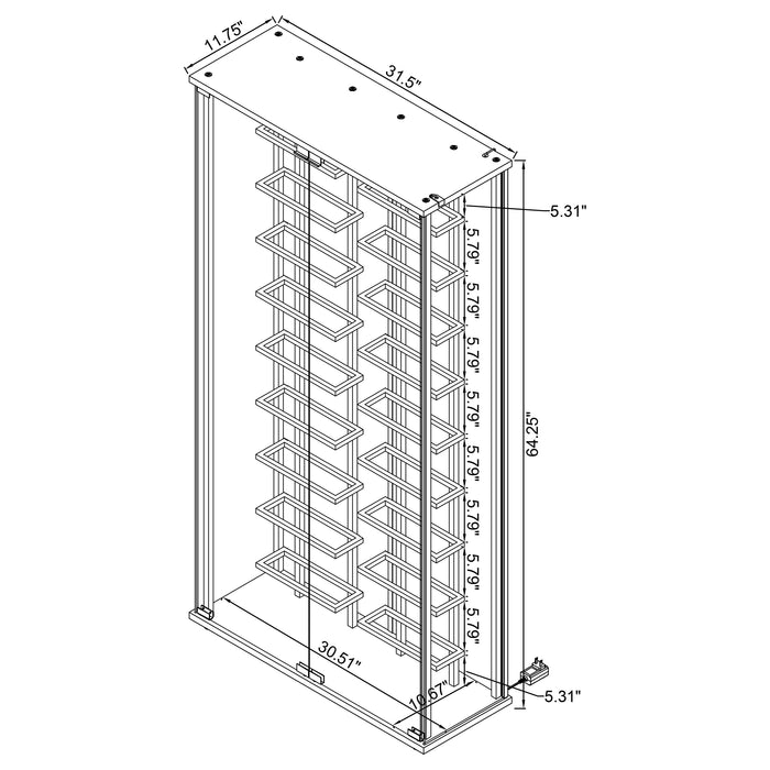Montara Bar & Wine Cabinet - Orbit Furniture (Richmond,BC)