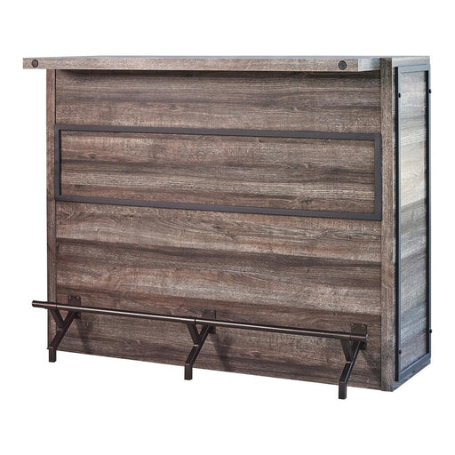 Joe 5-shelf Bar Unit Aged Oak - Orbit Furniture (Richmond,BC)