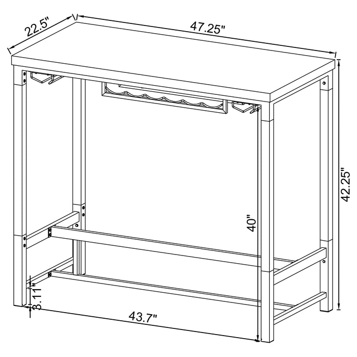 Norcrest Bar Table - Orbit Furniture (Richmond,BC)