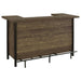 Bellemore Rectangular Storage Bar Unit Rustic Oak - Orbit Furniture (Richmond,BC)
