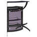 Dallas 2-shelf Home Bar Smoked and Black Glass - Orbit Furniture (Richmond,BC)