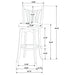 Lambert Bar Stool - Orbit Furniture (Richmond,BC)