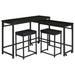 Hawes 4 Pc Counter Height Dining Set - Orbit Furniture (Richmond,BC)