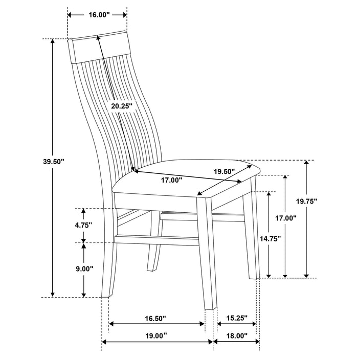 Briarwood 7 Pc Dining Set - Orbit Furniture (Richmond,BC)