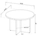 Jamestown Dining Table - Orbit Furniture (Richmond,BC)