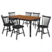 Hollyoak 7 Pc Dining Set - Orbit Furniture (Richmond,BC)