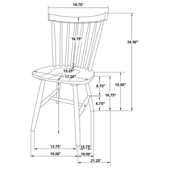 Hollyoak Side Chair - Orbit Furniture (Richmond,BC)