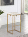 Nadia Square Padded Seat Bar Stool (Set of 2) - Orbit Furniture (Richmond,BC)