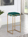 Nadia Square Padded Seat Bar Stool (Set of 2) - Orbit Furniture (Richmond,BC)