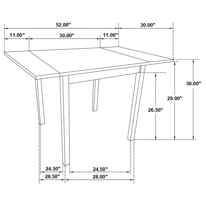 Kelso 5 Pc Dining Sets - Orbit Furniture (Richmond,BC)