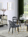 Lindsey Arched Back Upholstered Side Chairs Grey (Set of 2) - Orbit Furniture (Richmond,BC)
