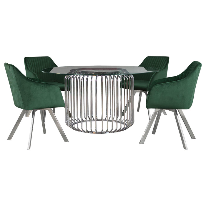 Veena 5 Pc Dining Set - Orbit Furniture (Richmond,BC)