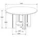 Ottowa Dining Tables Round - Orbit Furniture (Richmond,BC)